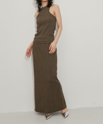 ADAM ET ROPE'(アダム　エ　ロペ)/【Miller for ADAM ET ROPE'】Long Skirt/ブラウン（22）