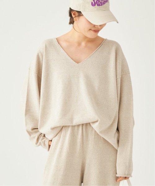 Plage(プラージュ)/ASAMEN V Neck ニット/ナチュラル