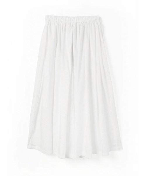 mizuiro ind フロントタックワイドギャザーパンツ 