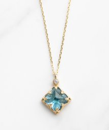 TOCCA/【WEB限定＆数量限定】BLUE STAR K10 NECKLACE  K10 天然石ピラミッドカット ネックレス/505985548