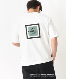 a.v.v (MEN)/【KANGOL】スクエアプリントワイドシルエットTシャツ/505890280