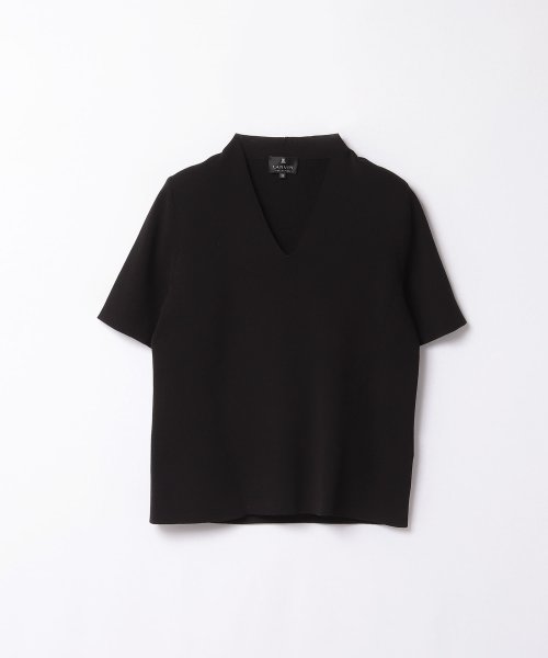 LANVIN COLLECTION(ランバンコレクション（レディス）)/ニットプルオーバー/ブラック