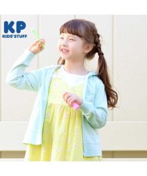 KP(ケーピー)/KP(ケーピー)刺繍と花レースのパーカー(130)/ミント
