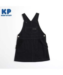 KP(ケーピー)/KP(ケーピー)ツイル/デニムのジャンパースカート(110～130)/ブラック