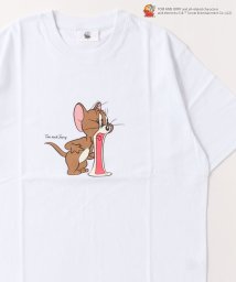 MARUKAWA(マルカワ)/Tom&Jerry/トムとジェリー ワンポイント 刺繍 半袖Tシャツ キャラクター Tシャツ メンズ レディース /柄B