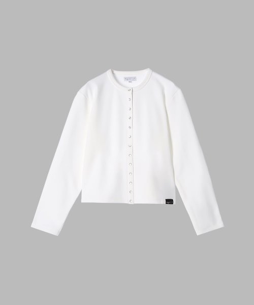 WEB限定 SDF0 CARDIGAN ロゴカーディガンプレッション WEB限定