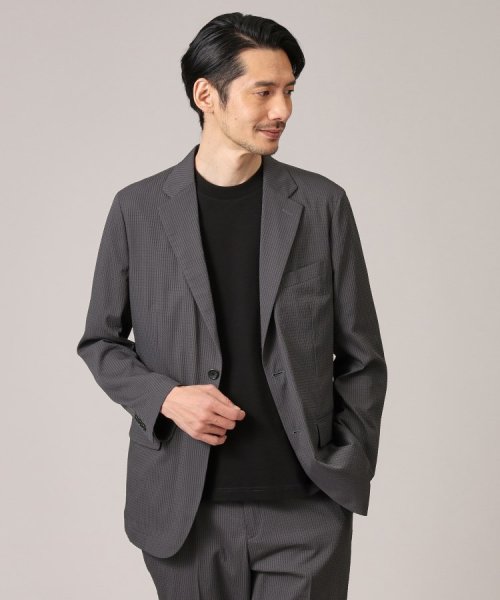 【抗菌防臭】DotAir（R）シアサッカー ジャケット 抗菌防臭 DotAir ポリジン