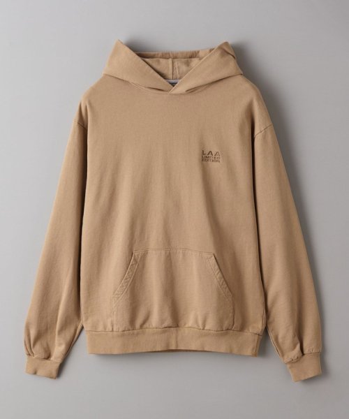 BEAUTY&YOUTH UNITED ARROWS(ビューティーアンドユース　ユナイテッドアローズ)/【別注】 ＜LOS ANGELES APPAREL＞ ロゴ パーカー/BEIGE