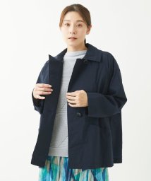 GIANNI LO GIUDICE/[洗える・日本製]クレイペーパーナイロンショートコート/505985716