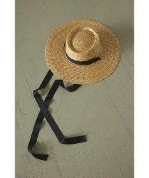 BLACK BY MOUSSY(ブラックバイマウジー)/ribbon hat/BEG