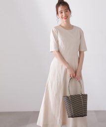 N Natural Beauty Basic/バックリボンコットンワンピース《S Size Line》/505985812