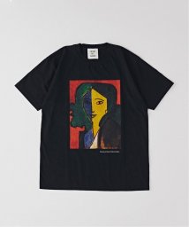 EDIFICE(エディフィス)/【MATISSE / マティス】別注  アートプリント  Tシャツ/ブラックA