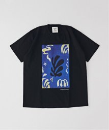 EDIFICE(エディフィス)/【MATISSE / マティス】別注  アートプリント  Tシャツ/ブラックB