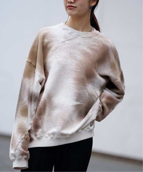 JOINT WORKS(ジョイントワークス)/【NOMA t.d. / ノーマティーディー】 Hand Dyed Twist Sweat/グレー