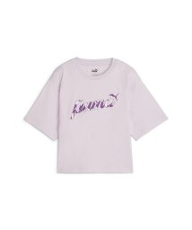 PUMA(PUMA)/ウィメンズ ESS+ ブロッサム グラフィック 半袖 Tシャツ/GRAPEMIST