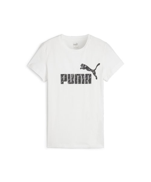 PUMA(PUMA)/ウィメンズ ESS+ アニマル グラフィック 半袖 Tシャツ/PUMAWHITE