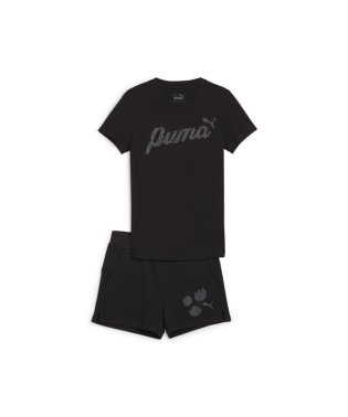PUMA/キッズ ガールズ ブロッサム 半袖 Tシャツ ショーツ セット 120－160cm/505986421