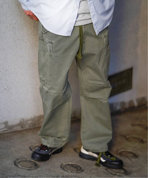 PULP(パルプ)/【FOSTEX GARMENTS / フォステックスガーメンツ】M65 TROUSERS HEAVY VTG WASH/カーキ