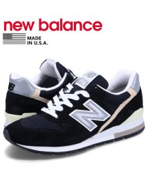 new balance/ニューバランス new balance 996 スニーカー メンズ Dワイズ MADE IN USA ブラック 黒 U996BL/505986631