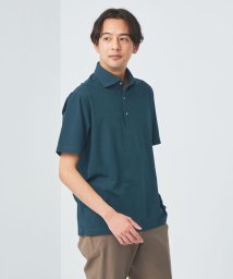 green label relaxing(グリーンレーベルリラクシング)/サッカー カッタウェイ ポロシャツ/DK.GREEN