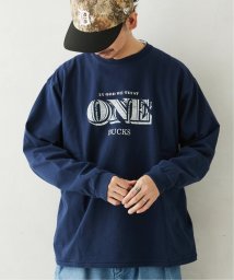 JOURNAL STANDARD relume Men's(ジャーナルスタンダード　レリューム　メンズ)/【NATION BRANKS / ネーションブランクス】プリントロングスリーブTシャツ/ネイビーB