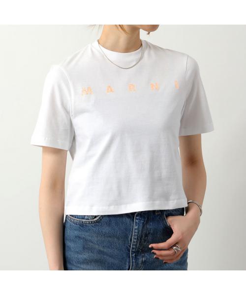 セール】MARNI KIDS Tシャツ M01027 M00NE クロップド丈 半袖