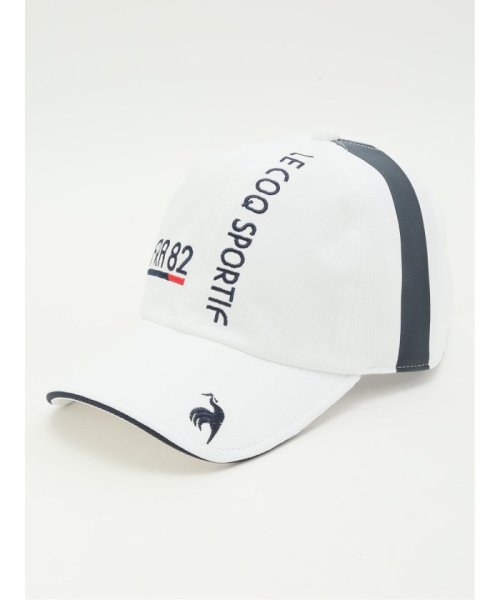 GRAND-BACK(グランバック)/【大きいサイズ】ルコックスポルティフ ゴルフ/le coq sportif GOLF シーズンモチーフロゴキャップ/ホワイト