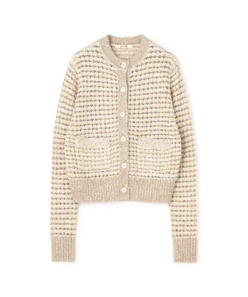 ネップツイードカーディガン 