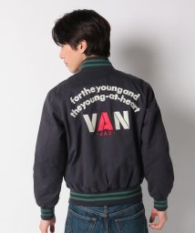 VANJACKET(ヴァンヂャケット)/ベースボールジャンパー＜エンブレム＞/ネイビー