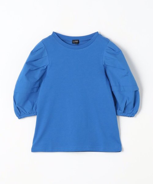 green label relaxing （Kids）(グリーンレーベルリラクシング（キッズ）)/TJ タックスリーブ 5分袖 プルオーバー 110cm－130cm/COBALT