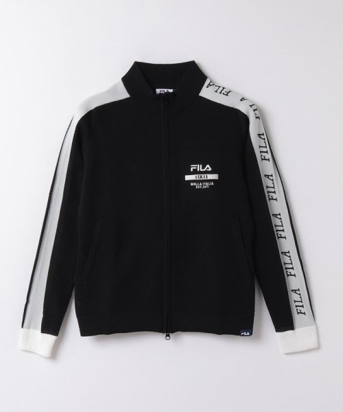 FILA GOLF　メッシュ編みニットブルゾン 人気・おすすめ｜使いやすい・旅行におすすめ 品質保証 全国発送 日本国内発送・最短翌日お届け