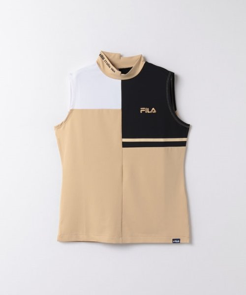 FILA GOLF(フィラゴルフ（レディース）)/FILA GOLF　ノースリーブシャツ/ベージュ