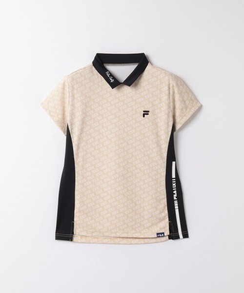 FILA GOLF(フィラゴルフ（レディース）)/FILA GOLF　モックネックシャツ/ベージュ