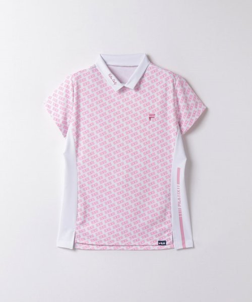 FILA GOLF(フィラゴルフ（レディース）)/FILA GOLF　モックネックシャツ/ピンク