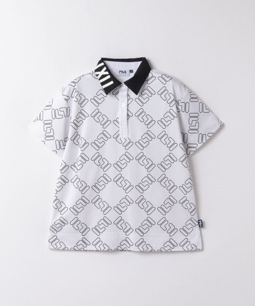 FILA GOLF(フィラゴルフ（レディース）)/FILA GOLF　半袖シャツ/ホワイト