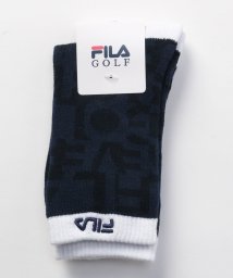 FILA GOLF(フィラゴルフ（レディース）)/FILA GOLF　クルーソックス/ネイビー