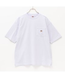 MAC HOUSE(men)(マックハウス（メンズ）)/Dickies ディッキーズ ポケット付き無地半袖Tシャツ 4278－9532/ホワイト