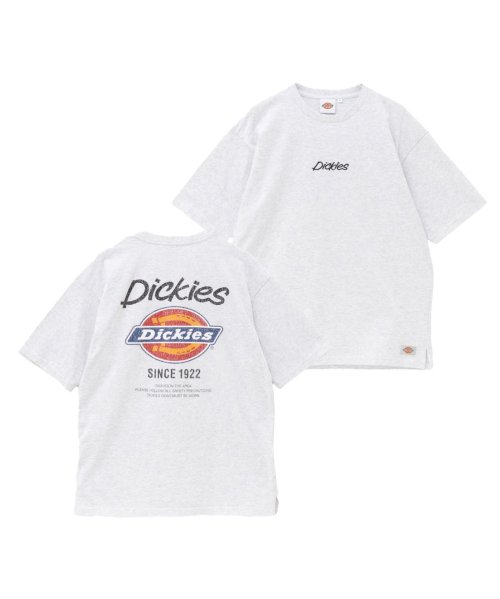 MAC HOUSE(men)(マックハウス（メンズ）)/Dickies ディッキーズ グラフィックプリント半袖Tシャツ 4278－9535/グレー