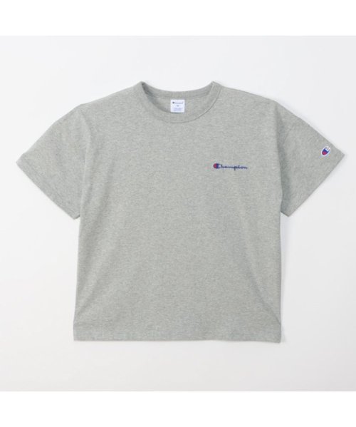 MAC HOUSE(kid's)(マックハウス（キッズ）)/Champion チャンピオン チャンピオンワイドTシャツ CK－Z304/グレー