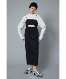 HeRIN.CYE(ヘリンドットサイ)/Jumper skirt/BLK