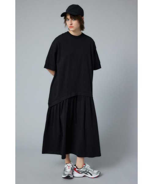 HeRIN.CYE(ヘリンドットサイ)/［予約］Cut relax dress/BLK