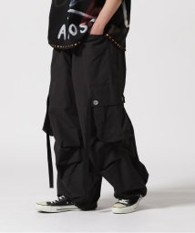 RoyalFlash/A.F ARTEFACT/エーエフアーティファクト/別注 NYLON WIDE CARGO PANTS/505988427