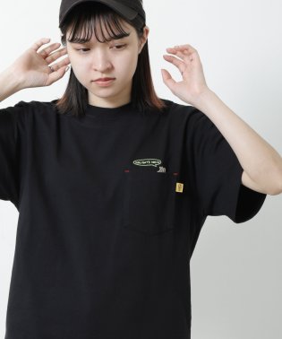 ZIP FIVE/ベーシックポケット刺繍Tシャツ/505988498