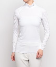 Munsingwear(マンシングウェア)/サンスクリーンハイネック長袖アンダーシャツ/ホワイト