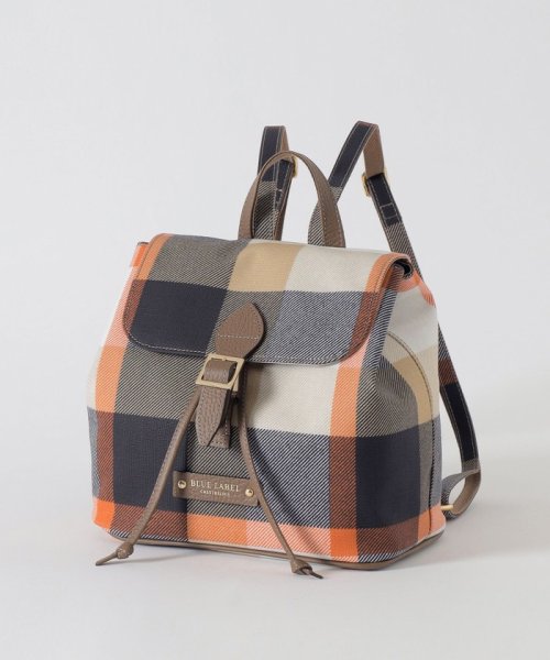 クレストブリッジチェックPVCバックパック 