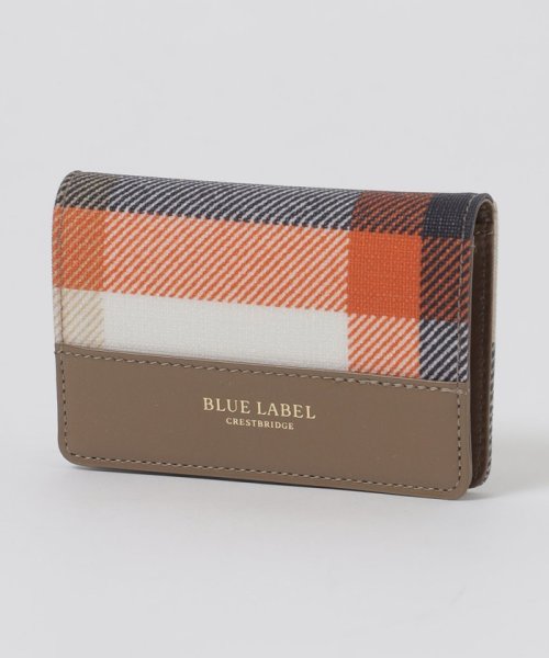 クレストブリッジチェックPVCパスケース 