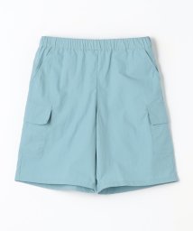 green label relaxing （Kids）(グリーンレーベルリラクシング（キッズ）)/TJ タッサーカーゴ ショートパンツ 100cm－130cm/TURQUOISE