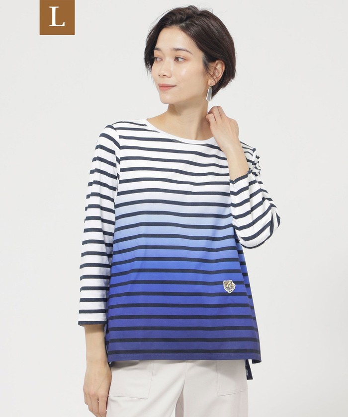 ブルー系｜カットソー・Tシャツ｜EVEX by KRIZIA(Lサイズ