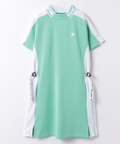 FILA GOLF(フィラゴルフ（レディース）)/FILA GOLF　モックネックワンピース/グリーン