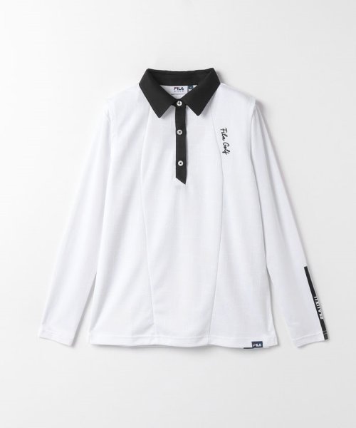 FILA GOLF(フィラゴルフ（レディース）)/FILA GOLF　ノースリーブ＋インナーシャツ/ホワイト